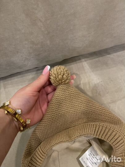 Шапка шлем для мальчика демисезонная