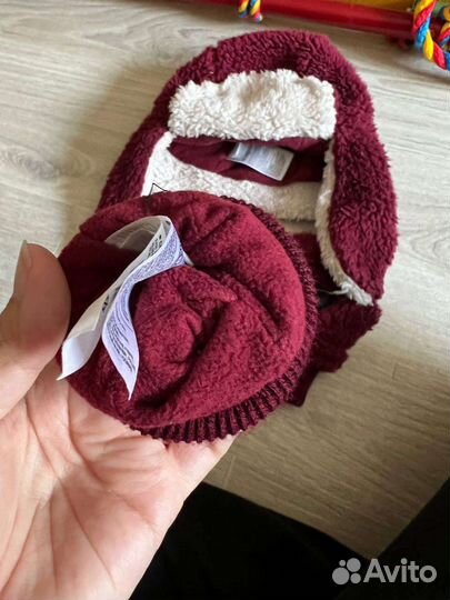 Комплект шапка и варежки Gap 2-3 года