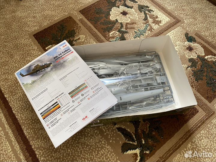 AH-1G модель сборная 1/32 ICM
