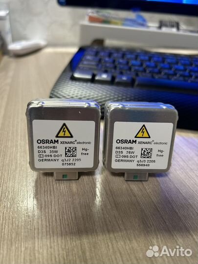 Ксенон лампы D3S osram