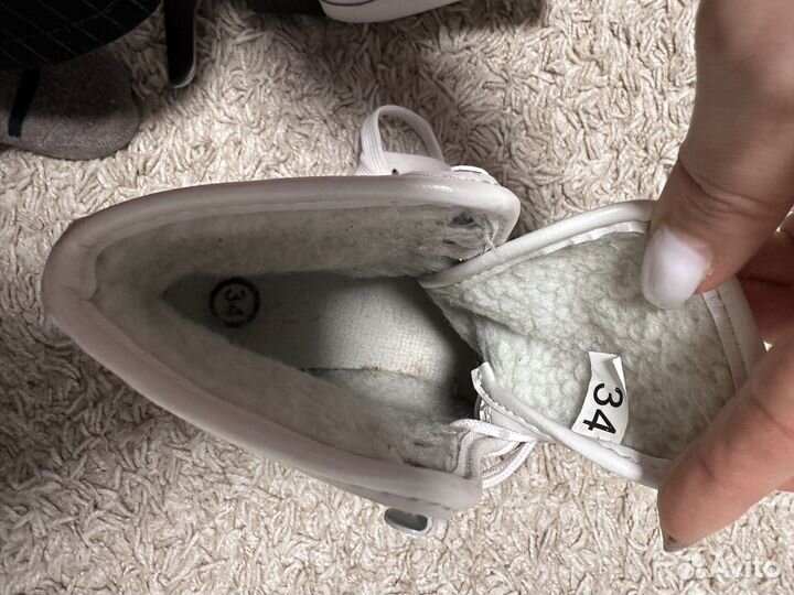 Коньки утепленные р 34