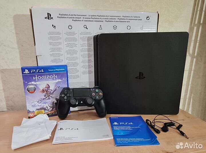 Sony PS4 slim 1tb +12 игр