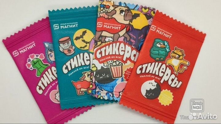Стикерсы магнит