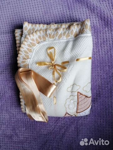 Уголок-плед для новорождённого