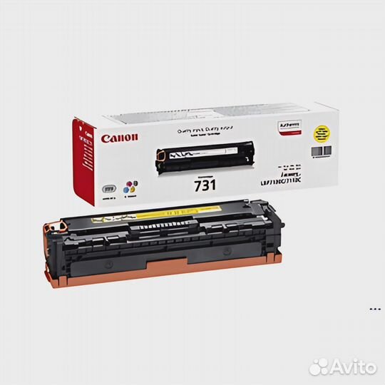 Картридж Canon 731Y Yellow желтый оригинальный вс
