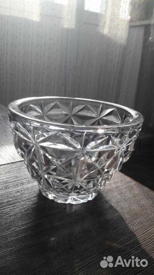 Хрустальная ваза