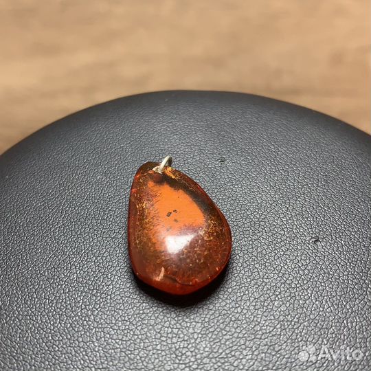 Винтажный Кулон Из Янтаря Ретро