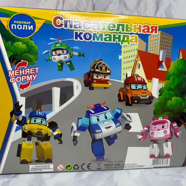 Робокар Поли Poli Robocar трансформеры