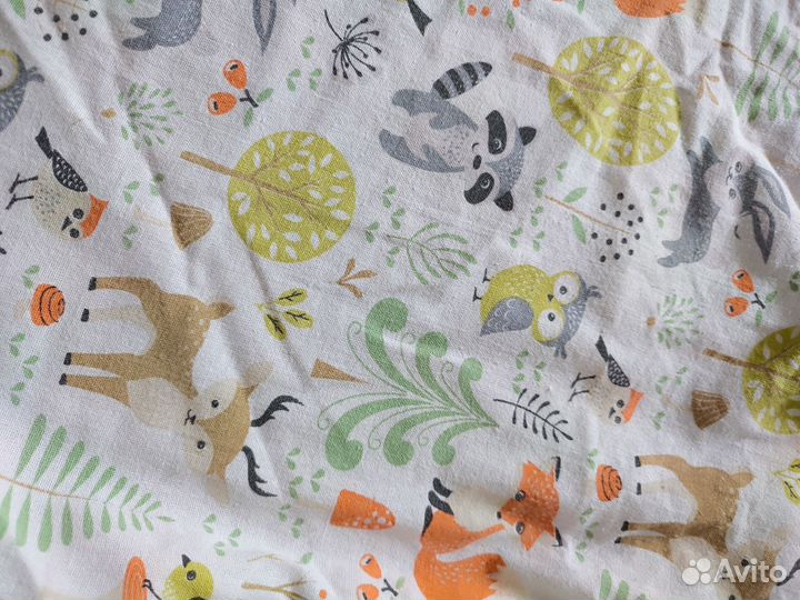 Простынь на резинке 60*120 Одеяло байковое 100*100