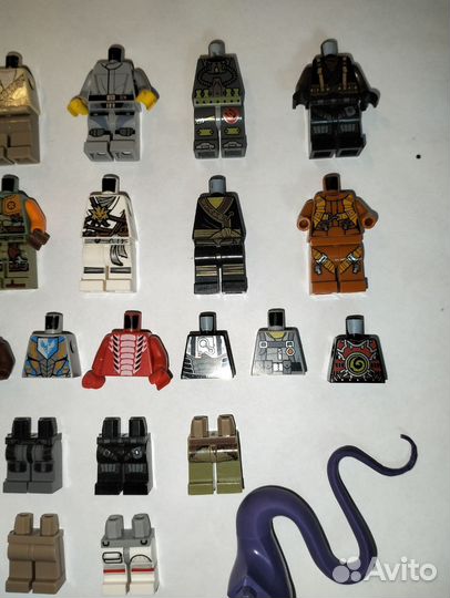 Lego минифигурки туловища ноги