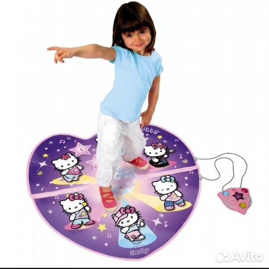 Танцевальный коврик Hello Kitty Smoby