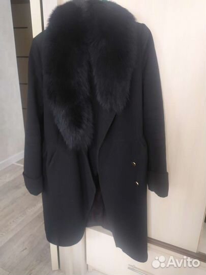 Пальто женское демисезонное 46