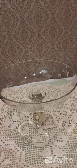 Ваза стекло СССР