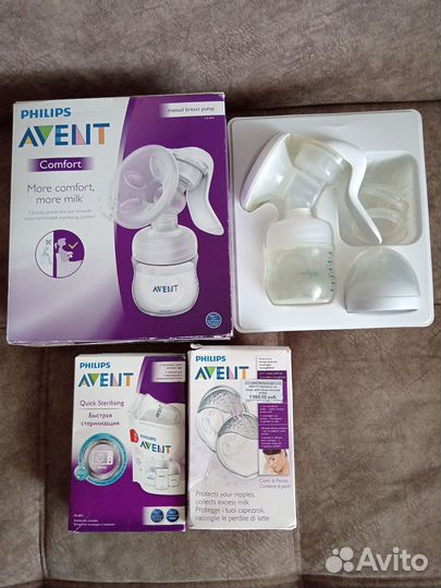 Молокоотсос avent ручной