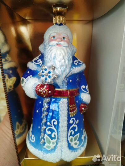 Дед мороз и снегурочка. Ёлочные игрушки