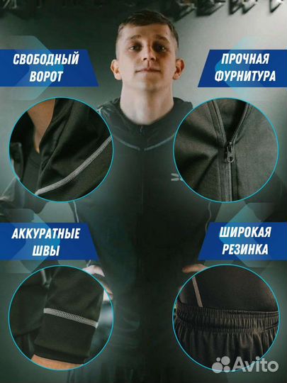 Рашгард мужской комплект 5 в 1