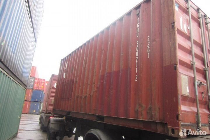 Контейнер 20 футов б/у tghu3002112