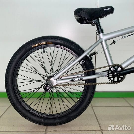 Новый bmx Светло серый новый