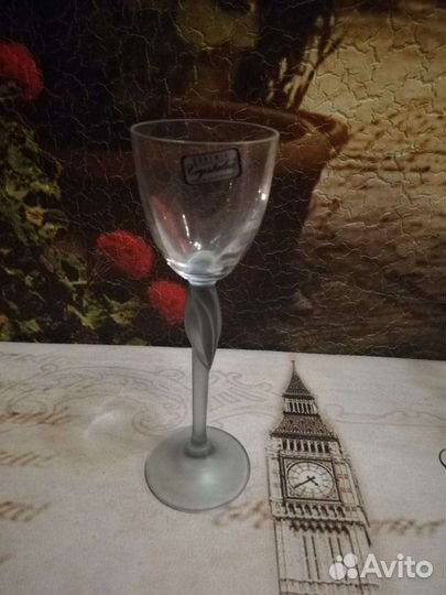 Бокалы и рюмки Crystalex Bohemia. Чехия. Новые