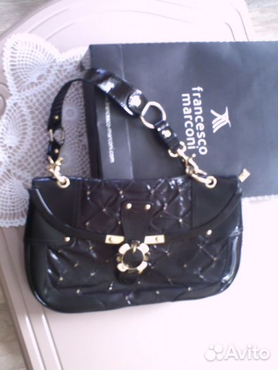 Сумка Франческо Маркони Италия натур. кожа, лак