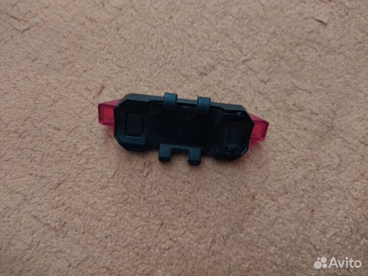 Велофонарь задний USB