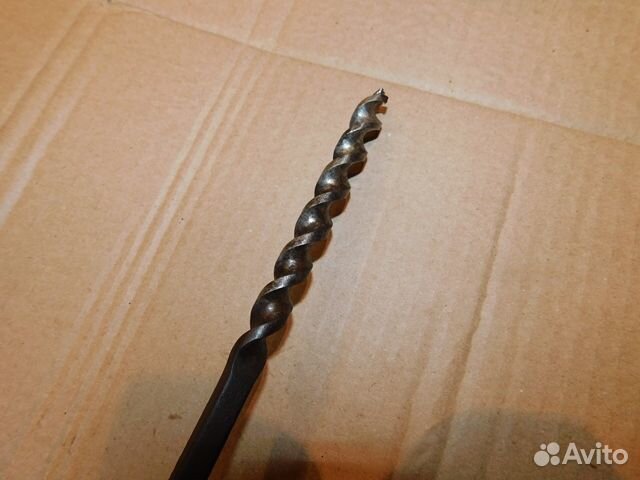 Антикварный,кованный бурав-сверло ри, в интерьер и