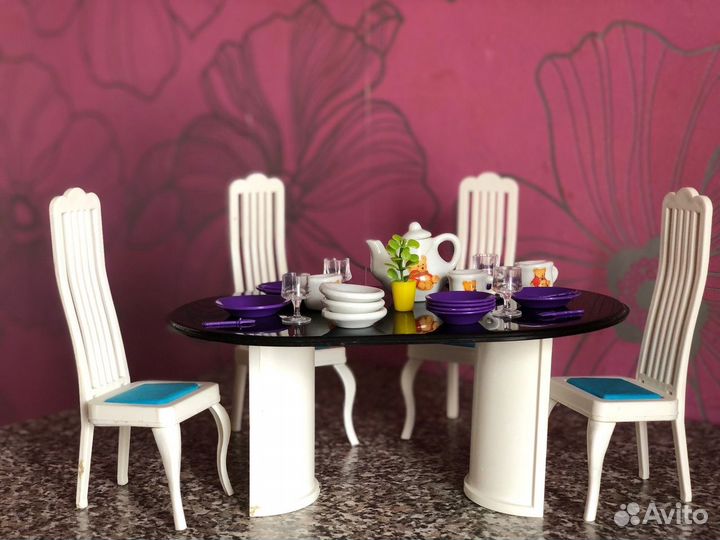 Кукольная мебель для барби