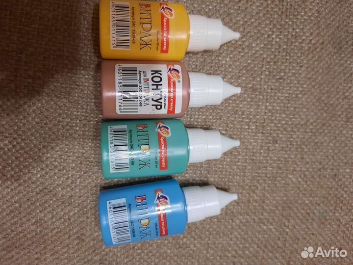 Витражные краски