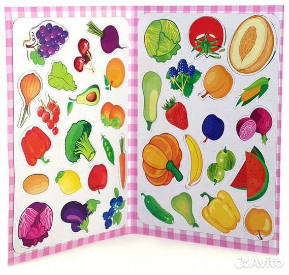 Магнитная развивающая книга игра 