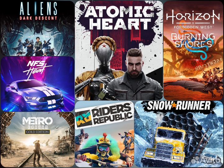 Игры для PS4&PS5, Новинки / Хиты / Подписки PS+