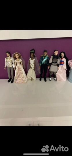 Свадебные Рапунцель и Флин,Мулан