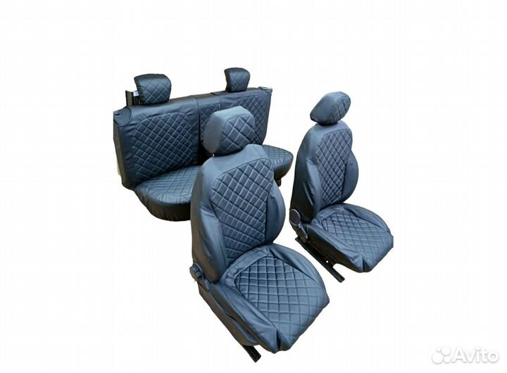 Чехлы сидений УАЗ 3163 Патриот, 2363 Пикап с 2018
