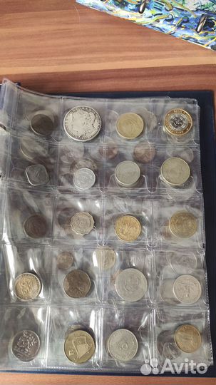 Альбом с монетами