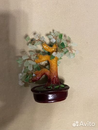 Денежное дерево из камня фен-шуй