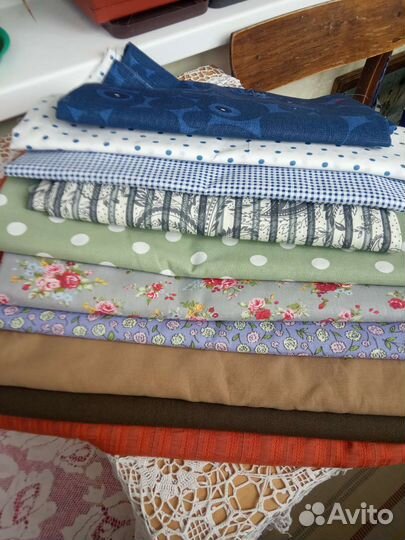 Ткань отрез хлопок
