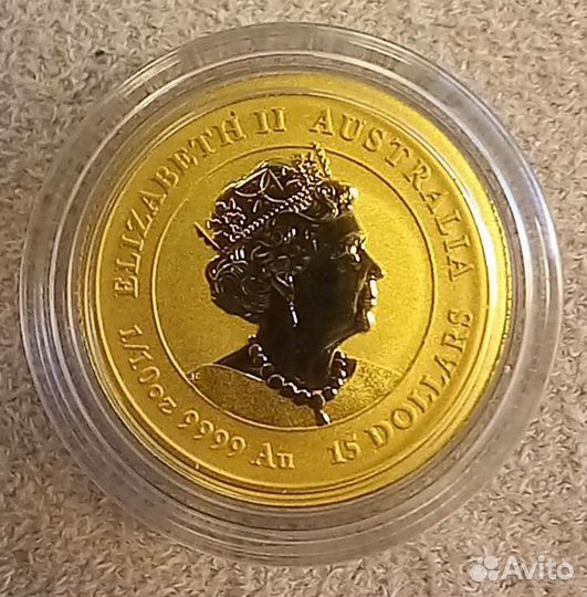 Золотая монета 