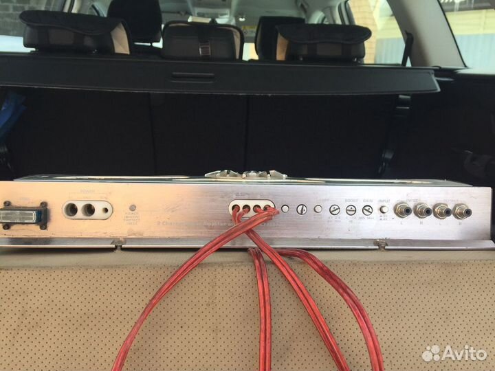 Сабвуфер и усилитель бу