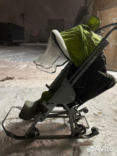 Коляска санки