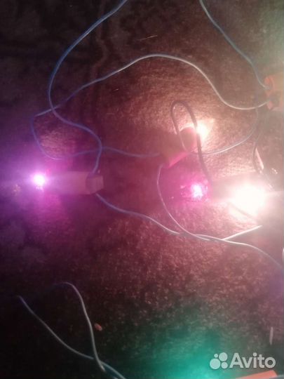 Елочная гирлянда СССР. Рабочая