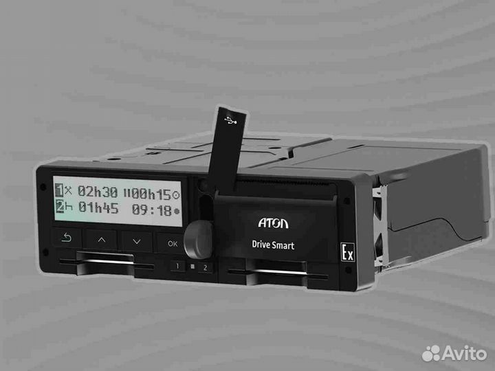 Тахограф Atol drive Smart новый с скзи (нкм)
