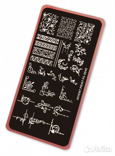 Пластины для стемпинга invent print 2