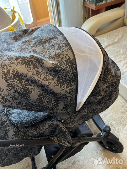 Коляска 2 в 1 indigo adagio limited (и подарок)