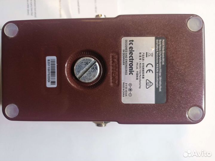 Гитарная педаль TC Electronic MojoMojo Overdrive