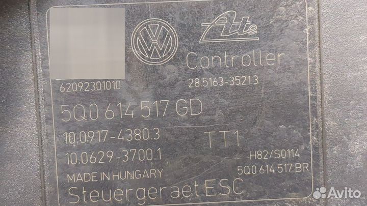 Блок абс, насос Audi A3 (8V), 2020