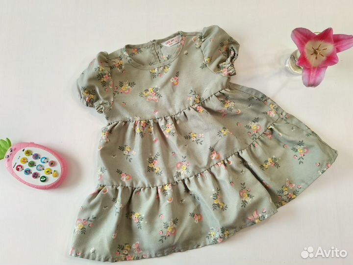Платье для девочки 92