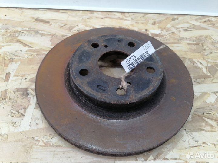 Тормозной диск передний Toyota Corolla E150