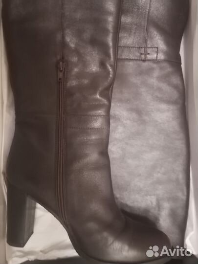 Сапоги женские натуральная кожа 38 весна