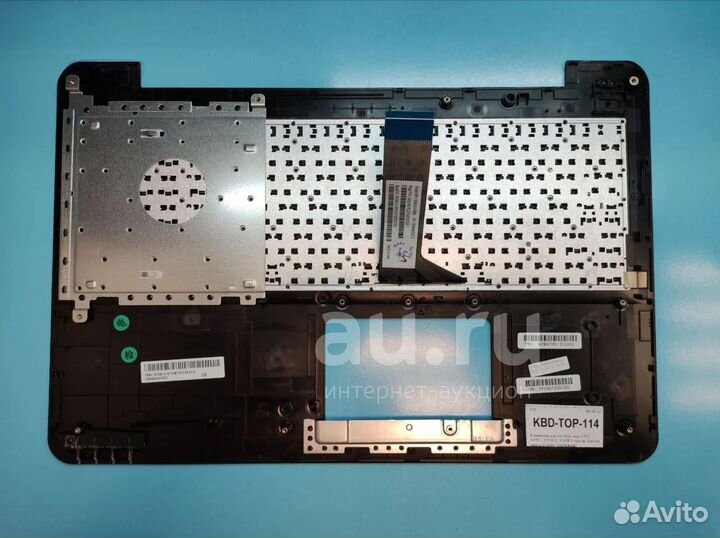 Панель с клавиатурой для Asus X555 серебро