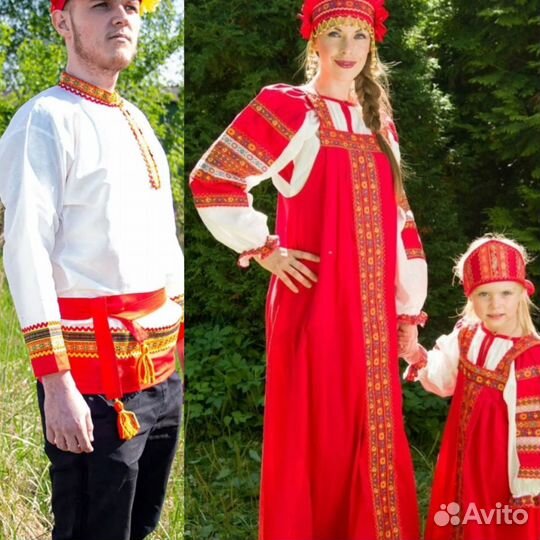 Костюм русский народный прокат