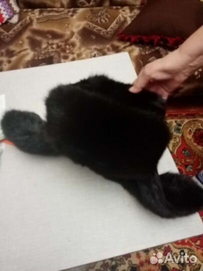 Норковая шапка мужская